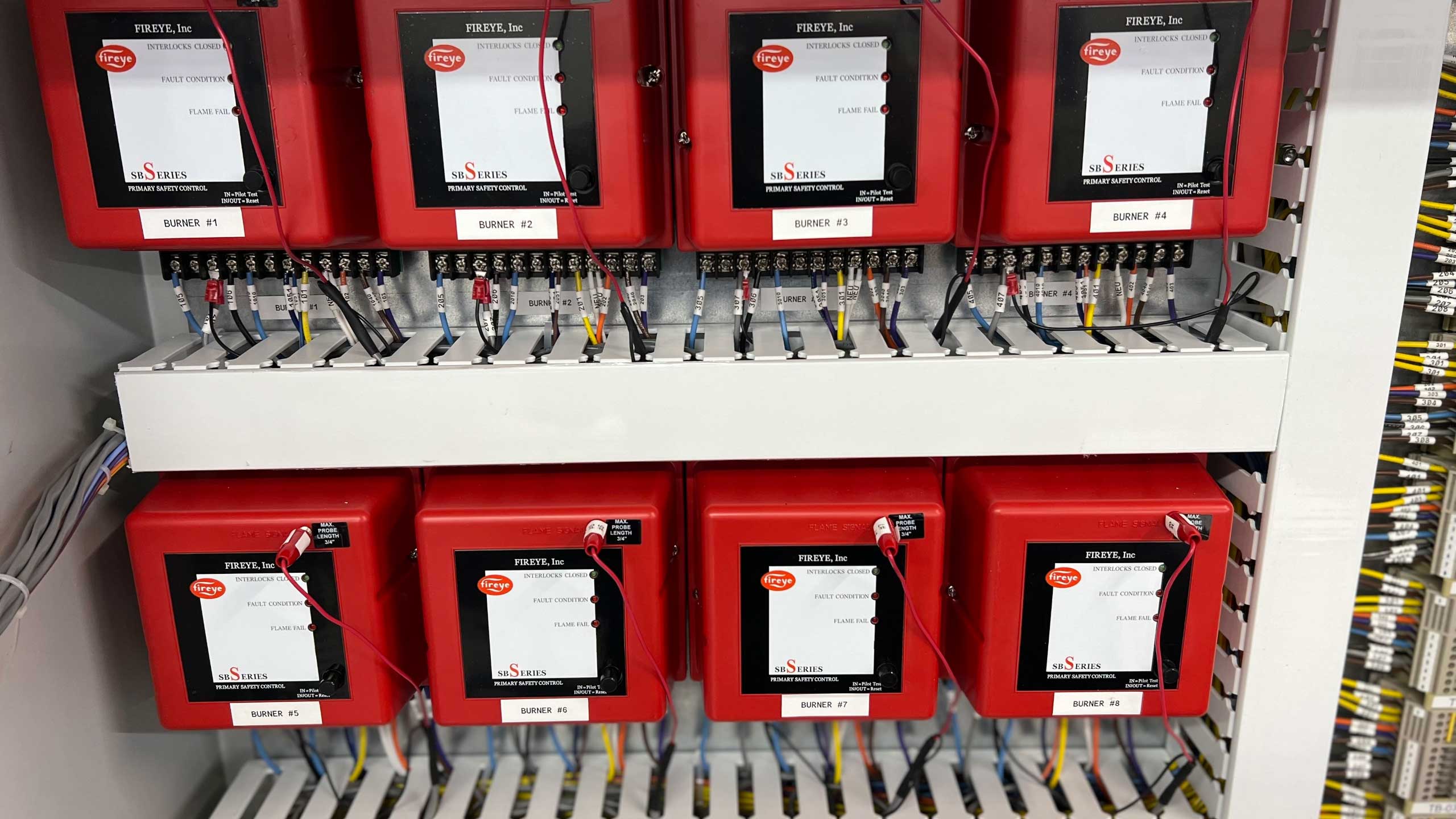 Safe Combustion Control with Burner Management Systems